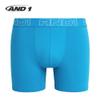 AND1 Mens Boxer Briefs - 6 Pack Sport Performance Compression Mens Boxers, No Fly Pouch - Moisture Wicking Underwear for Men, Size 3X-Large, Black/Navy Blue/Grey/Directoire Blue/Methyl Blue view 4