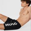 HUGO Abas Swim Trunks, Black Currant, M view 2