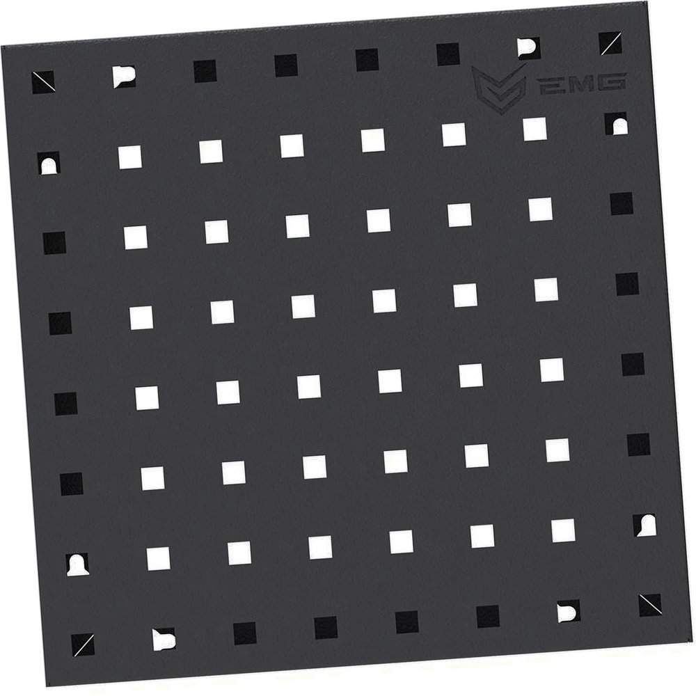 Evike EMG Battle Wall System Weapon Display & Storage Panels (Size: 12 x 12 / Black)