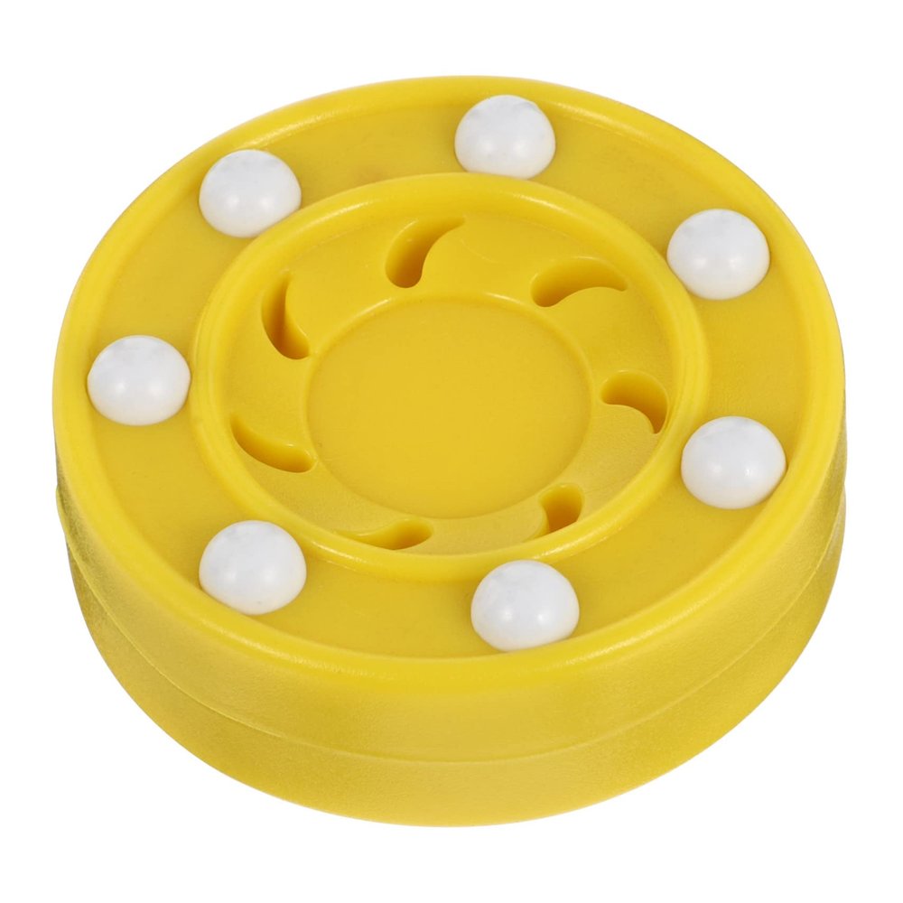 BESPORTBLE 3pcs Roller Hockey Puck Lightweight High Density Training Puck for Street Hockey Skating Practice Shockproof Core Material for Enhanced Stability and Glide