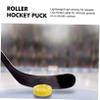 BESPORTBLE 3pcs Roller Hockey Puck Lightweight High Density Training Puck for Street Hockey Skating Practice Shockproof Core Material for Enhanced Stability and Glide view 3