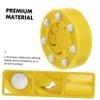 BESPORTBLE 3pcs Roller Hockey Puck Lightweight High Density Training Puck for Street Hockey Skating Practice Shockproof Core Material for Enhanced Stability and Glide view 4