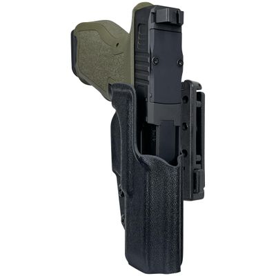 Pro IDPA Competition Holster fits Palmetto State Armory Dagger 3.9'' (Left-Hand Draw, Black)
