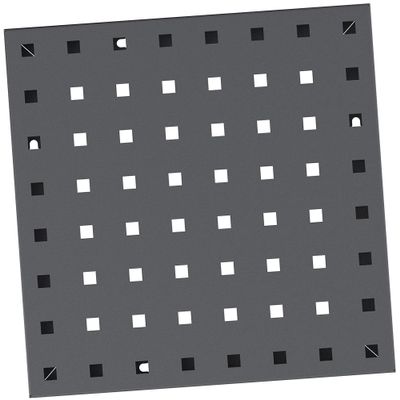 Evike EMG Battle Wall System Weapon Display & Storage Panels (Size: 12 x 12 / Dark Grey)