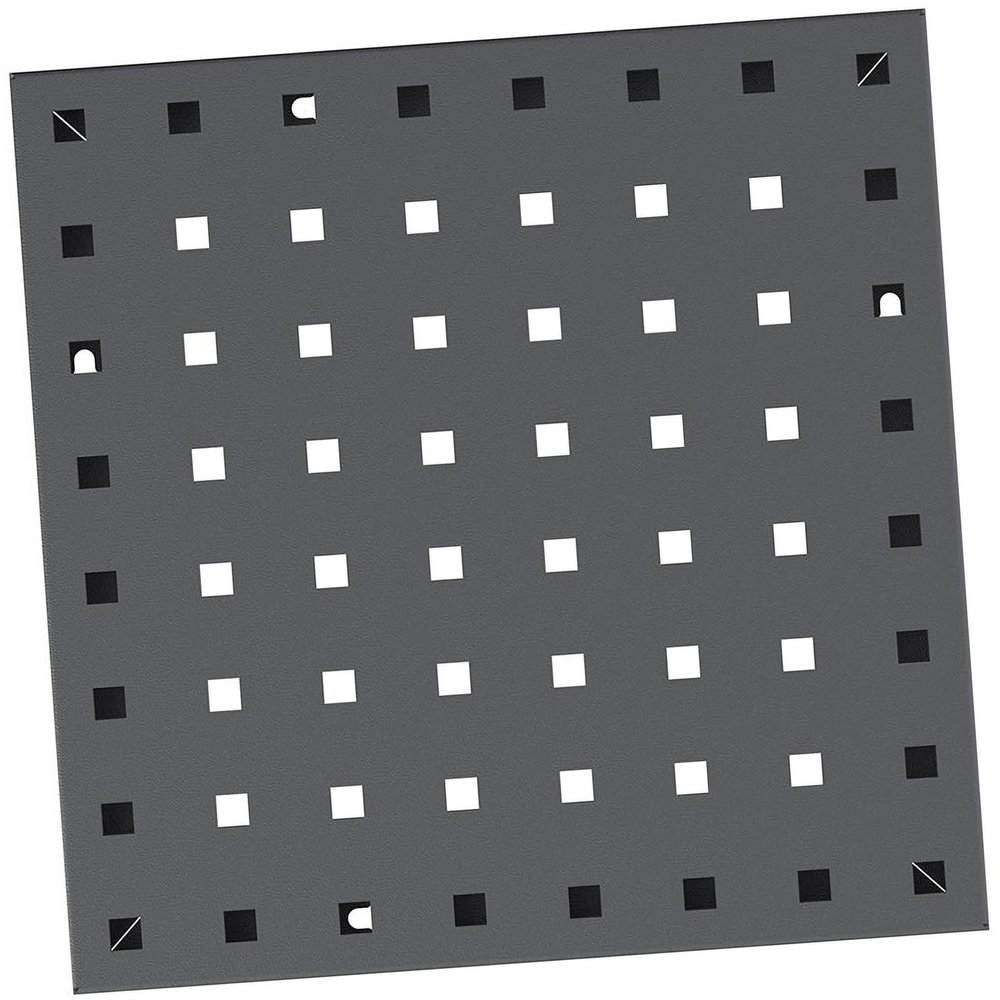 Evike EMG Battle Wall System Weapon Display & Storage Panels (Size: 12 x 12 / Dark Grey)