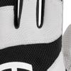 TW sports & kilts TW Baseball/Softball Batting Gloves for Youth. (White/Black, Large) view 2