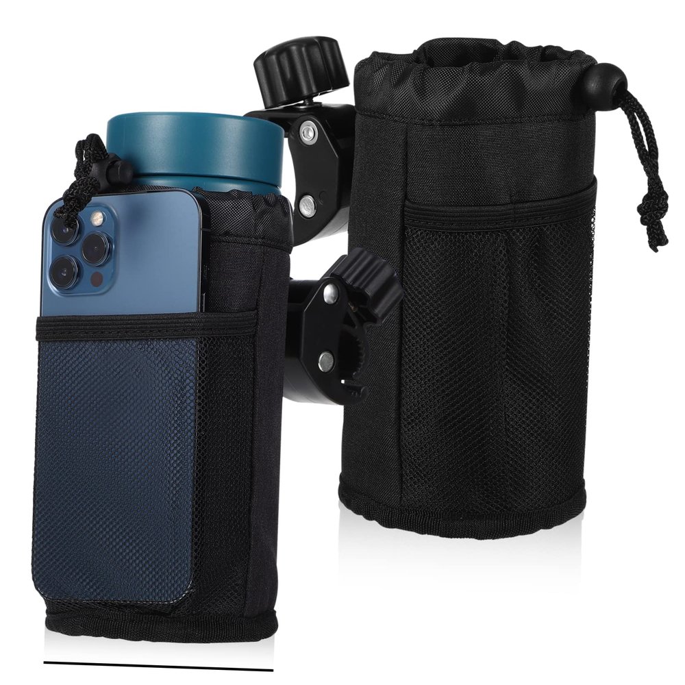2pcs Bike Cup Holder for Outdoor Use Alligator Clip Bottle Holder for Water Bottles Fit for Bikes Scooters and Walkers for Boys and Girls and Outdoor Adventures