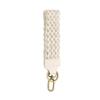 Joy Susan Women's Fashon Wristlet Purse Replacement Strap Easy Find Wristlet Keychain - 1.5 Inches White Open Weave Faux Leather view 1