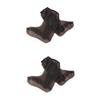 BESPORTBLE 2 Pairs Rainproof Shoe Covers for Cycling PVC Overshoes High Tube Durable and Non-Slip for Men view 1