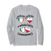 A Little Bit Irish Polish Ireland Poland Heart Flags Long Sleeve T-Shirt view 1