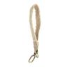 Joy Susan Women's Fashon Wristlet Purse Replacement Strap Easy Find Wristlet Keychain - 2 Inches Off White Simple Geo Woven view 1
