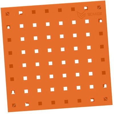 Evike EMG Battle Wall System Weapon Display & Storage Panels (Size: 12 x 12 / Orange)