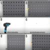 Evike EMG Battle Wall System Weapon Display & Storage Panels (Size: 12 x 12 / Orange) view 3