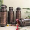 Sama Homes Pure Copper Water Bottle Black Antique Engraving Design Capacity 1300ML Black Antique Copper 9W x 25H Centimeters view 1