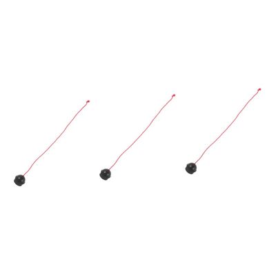 Sosoport 3pcs Professional Snooker Pool Chalk Holder Cue Chalk Holder for Billiards Sturdy Material