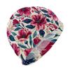 Stylish Printed Swimming Cap Hair Scalp Protection Less Resistance Waterproof for Women Large for Long Hair Men's Swim Cap Ideal for Adults Teens Printing view 1