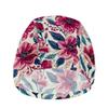 Stylish Printed Swimming Cap Hair Scalp Protection Less Resistance Waterproof for Women Large for Long Hair Men's Swim Cap Ideal for Adults Teens Printing view 2