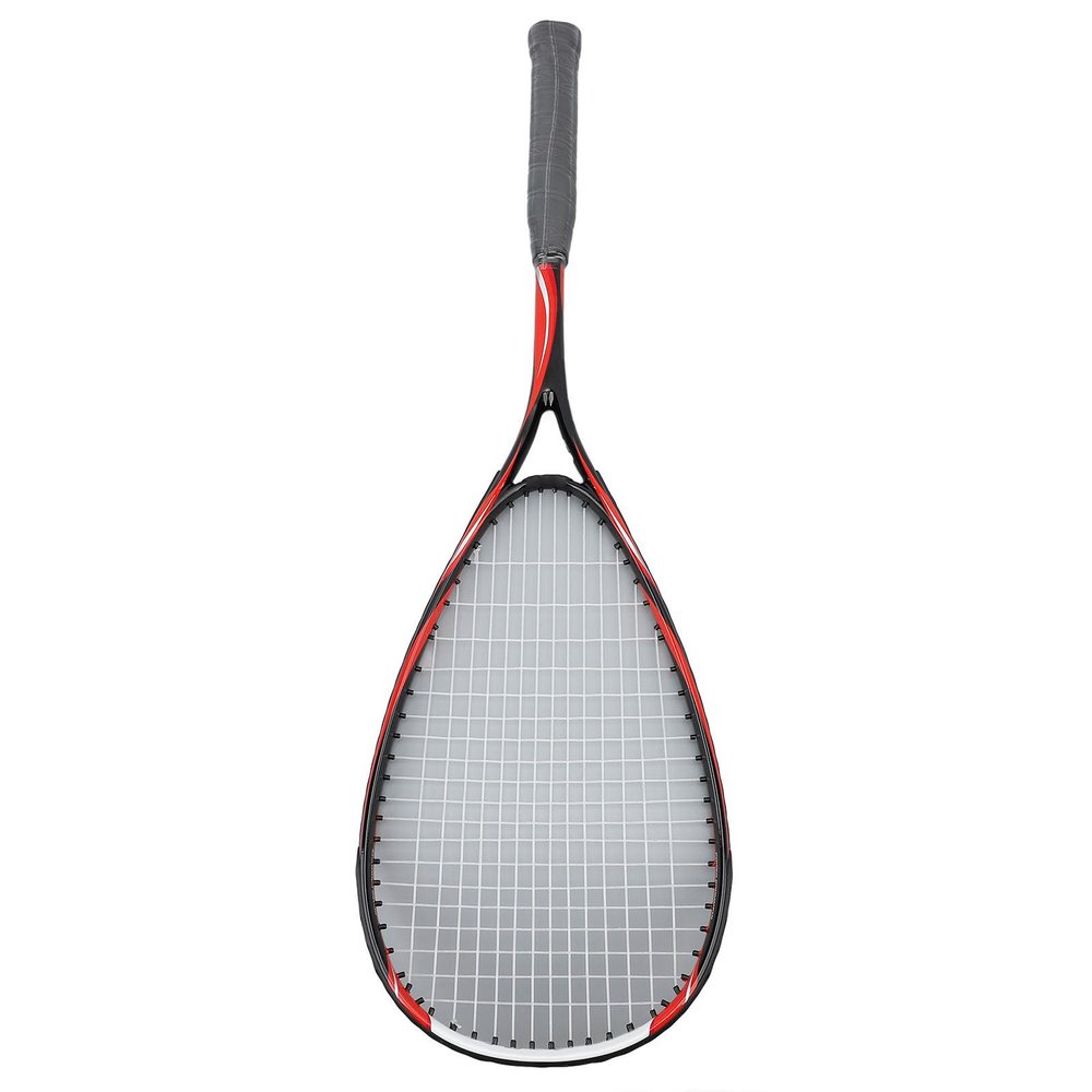 Beginner Squash Racket Lightweight Transparent Racket, Oversized, Foam and Rubber Wrapped Handle, Wide Application