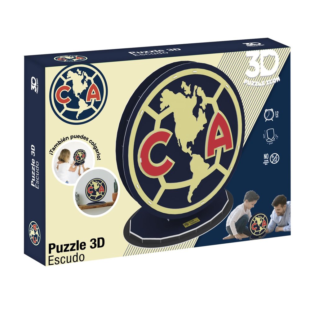 3D Puzzle America Official Football/Soccer Club Badge, Crest