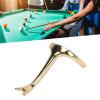 KJAOYU Portable Billiards Bridge Head,Gold Color Pool Cue Stick Bridge Head Aluminum Alloy Firm Fixing Billiard Pool Cue Rack Frame Bridge Head view 3