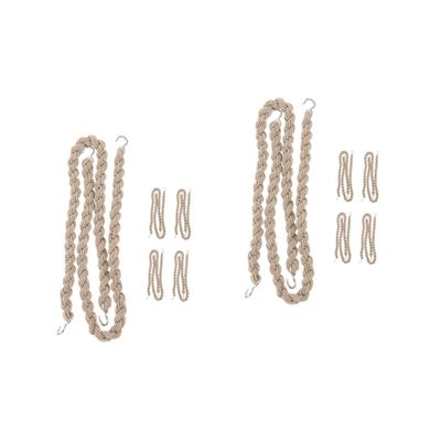 Sosoport 10pcs Multi-function Boot Bands Elastic Ropes Cycling Outdoor Blousing Straps Strong Clips