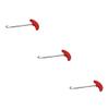 Sosoport 3pcs Ice Skate Lace Tightener Tool Replacement Shoelaces Shoelace Pullers for Adults Sneakers view 1
