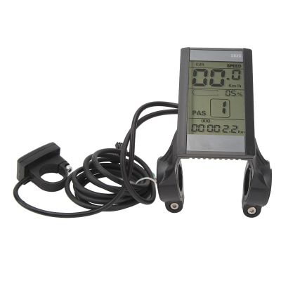 Bicycle LCD Display Modification Electric Bike Electric Bike LCD Display Meter 24V 36V 48V Waterproof Multifunctional 22.2mm S830 LCD Display for Modification Accessories