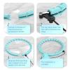 JKSHMYT Smart Weighted Fit Hoop Plus Size 60 inch, 30 Detachable Links view 4