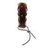 Lirun 22-28mm Cup Handlebar Holder Drink Hanging Mount Bottle Synthetic Leather Yellow Brown For Universal Dirt Bike ATV Scooter Cafe Racer Chopper Motorcycle view 2