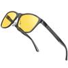 BIRCEN Night Vision Glasses for Driving: HD Anti Glare Metal Frame Men Night Driving Glasses view 1