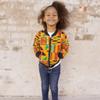 Infant Kids Girls Boys African Dashiki Jacket Coat Toddlers Ethnic tyle Non-Positioned Print (Yellow, 12-18 Months) view 2