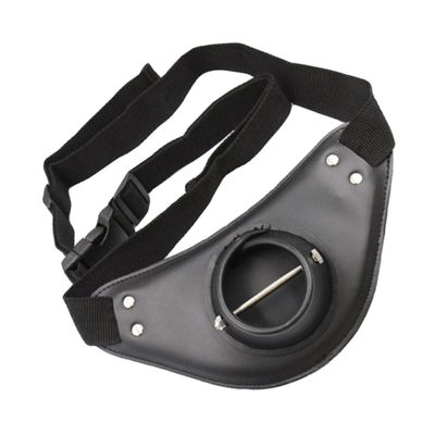 Anneome 1pc Portable Fishing Rod Belt Adjustable Bracket Belt Fishing Rod Holder Present for Anglers