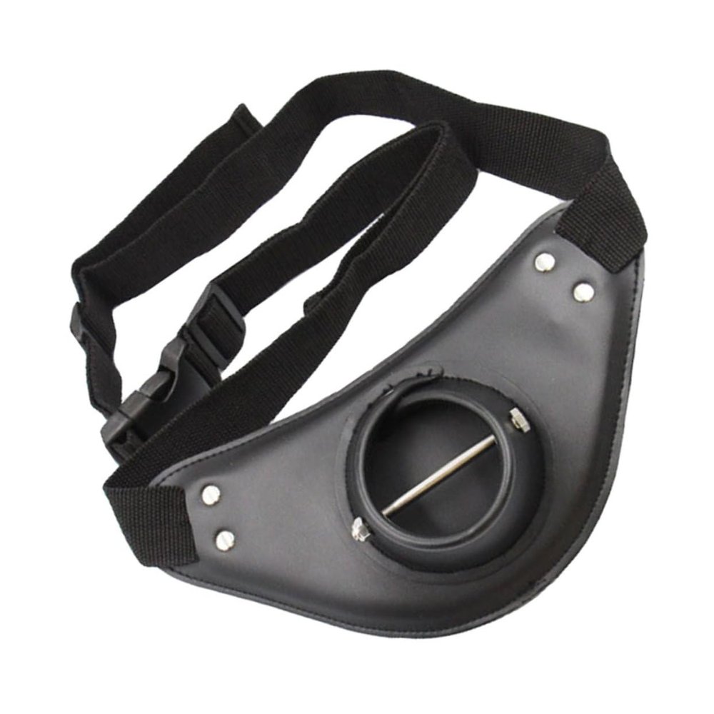 Anneome 1pc Portable Fishing Rod Belt Adjustable Bracket Belt Fishing Rod Holder Present for Anglers