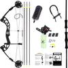 SPG Archery Bowfishing Kit - Professional 60 Lbs Compound Bow for Bow Fishing with Full Gears and User Manual for Beginners (Black) view 1