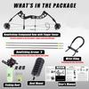SPG Archery Bowfishing Kit - Professional 60 Lbs Compound Bow for Bow Fishing with Full Gears and User Manual for Beginners (Black) view 2