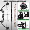 SPG Archery Bowfishing Kit - Professional 60 Lbs Compound Bow for Bow Fishing with Full Gears and User Manual for Beginners (Black) view 3