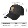 WETEYAFU Shiba Inu Coin to The Moon Unisex Trucker Hat Hip Hop Hat Baseball Cap Dad Adjustable view 4
