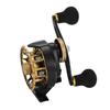 Anneome Fishing Reel for Right-Handed Bearing Metal Spool Unloading Force Lightweight Handle for Enhanced Control for Sea Fishing