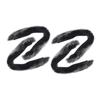 KICHOUSE 4pcs Bowstring Damping Rabbit Hair Absorption Hair Stabilizer Vibration Muffler for Archery view 1