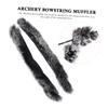 KICHOUSE 4pcs Bowstring Damping Rabbit Hair Absorption Hair Stabilizer Vibration Muffler for Archery view 4