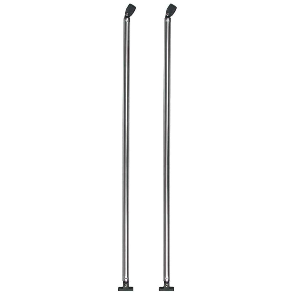 Oceansouth Bimini Support Poles - 1 Hard Anodised Aluminum (Length 34")