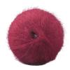 100g Silk Mohair Wool Fine Thread Hand Knitted Scarf Shawl (Color : Purple red)