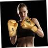 Anneome 1pair Boxing Gloves for Adults and Boys and Girls Ergonomic Sparring Training Gloves for Kickboxing and Fitness Lightweight Breathable Design view 2