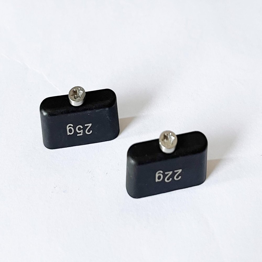 2X Golf Weight Screw Compatible Fit for Odyssey Tri-Hot 5k Seven Double Triple Wide Rossie DB S CH, Eleven Series, White hot Seven Putter 7.5g 10g 12.5g 15g 17g 20g 22g 25g (2pc 20g)