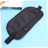 KOMBIUDA Running Bag Waist Belt Plus Travel Bag Money Belt for Travel Fanny Pack Ultra Slim Adjustable Cell Phone Pocket Holder Random Style view 2