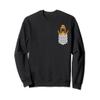 Bloodhound Dog In Pocket Sweatshirt view 1