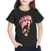 AIMAOMI Easter Girls Shirt for Toddler Boy Birthday Outfits Short Sleeve Tshirt Birthday Gift for Girls 2~7 (Black, 8-10 Years) view 1