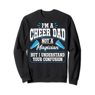 Cheer Dad Of A Cheerleader Cheerleading Sweatshirt