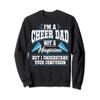 Cheer Dad Of A Cheerleader Cheerleading Sweatshirt view 1