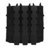 Tactical Triple 9mm Extended Mag Pouch,Quick Pull Pistol Mag Bag,for MP5 MP7 Mag Pouch Holster view 4